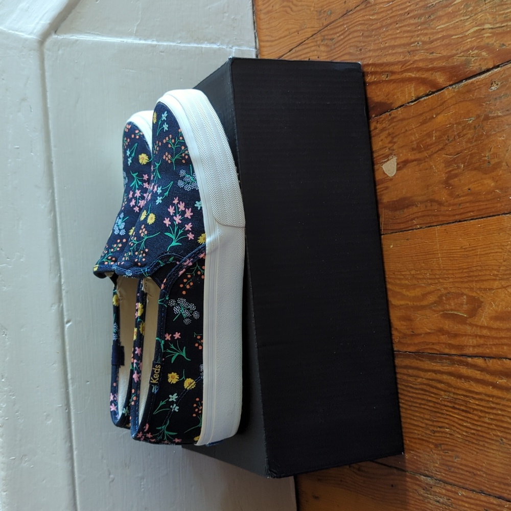 Keds x Rifle Paper Co Vintage style flats